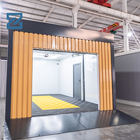 Maison conteneur préfabriquée moderne à un étage, certifiée ISO9001 CE, personnalisée en usine, pour extérieur, type garage, en kit