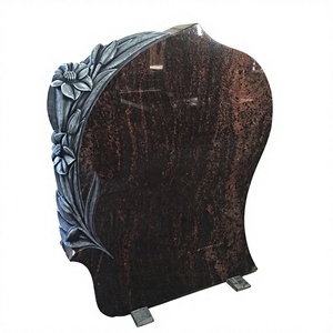 Traditional Marble Tombstones for Cemeteries-Natural <b>Stone</b> Memorial Gravestones - Product Image 3