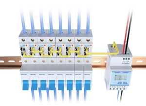 Rs485 Port Modbus-Rtu Protokol Electric Digital SPM20 Ac Energi Meter Single/Tiga Fase 1 Phase <span class=keywords><strong>2</strong></span> Kabel <span class=keywords><strong>3</strong></span> Phase 4 Wire Energy M - Product Image 3