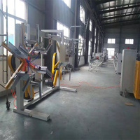 Ligne d'extrusion de tuyaux d'eau chaude et froide en PPR, équipement de fabrication de tuyaux en plastique