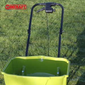 Esparcidor de Fertilizante Manual WINCRAFT DIY OEM de 27L con Tolva de PP y Tubo de Acero para Trabajos en el Jardín, Semillas y Esparcimiento de Sal - Product Image 5
