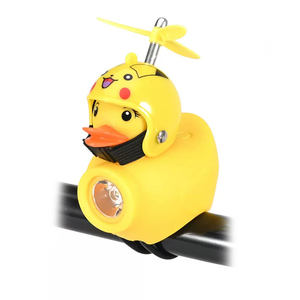 Lumière LED de vélo pour enfants Cartoon Duck Bicycle Lights USB Rechargeable Bike Light with Horn Function - Product Image 2