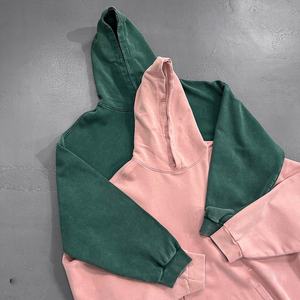 Felpa Larga con Cappuccio Stile <span class=keywords><strong>Street</strong></span> Americano Y2K Collage per <span class=keywords><strong>Uomo</strong></span> e Donna Nuova Moda in Jersey 100% Cotone con Stampa Digitale per l'Autunno - Product Image 2