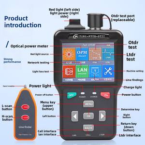 Mini OTDR Fibra Óptica Tester FC & SC Conector Tipo Usado Network <span class=keywords><strong>Cable</strong></span> Tester Linha Rastreador Breakpoint <span class=keywords><strong>Locator</strong></span> com OTTR Característica - Product Image 3