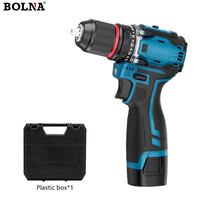 Ensemble perceuse à percussion sans fil sans balais avec tournevis électrique, batterie multi-outils, batterie de perceuse électrique, puissant 18V
