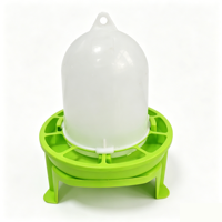 Mangeoire et abreuvoir automatiques pour poulets de style européen, 1,5 L, 3 L, 6 L, en plastique de haute qualité avec pieds amovibles