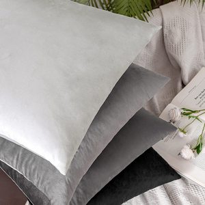 Soft Decorative Solid square Pillowcase Velvet <strong>Throw</strong> Cushion Cover <strong>for</strong> Sofa Couch Bed <strong>Chair</strong> - Product Image 2