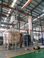 Usine de distillation de malt simple de 1000L, équipement de fermentation de bière artisanale manuel, moteur PLC, pompe en acier inoxydable, cuve sous pression