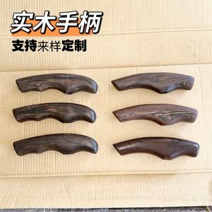 Cabeza de bastón de madera maciza de 13 cm para bastón de apoyo, uso para personas mayores, madera de ala de pollo, apoyo de brazo en espiral, hecho a medida - Product Image 2