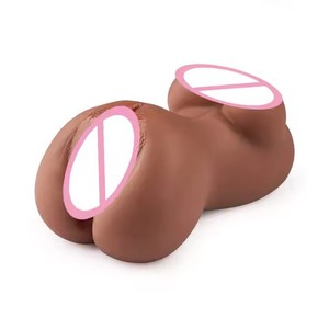 Masturbatore Maschile a Forma di Aeroplano, Modello Invertito, Alta Simulazione, Doppio Foro, con Capezzoli, Tipo Bambola Famosa, Inseribile, Sensazione Reale al Tatto - Product Image 1