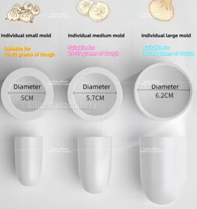 Machine à fabriquer des petits pains, momos et shaomais manuelle, mini-machine à pain vapeur fourrée, prix compétitif, meilleure vente - Product Image 3