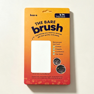 Etiqueta colgante de papel estucado impresa a medida para exhibición minorista de productos para mascotas con orificio para colgar tipo euro - Product Image 3