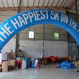 Inflatable COLOR RUN Arch for Outdoor Commercial Advertising Sale Events - Product Image 1