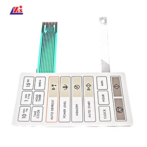 Trung Sơn phím tùy chỉnh Pad lớp phủ đồ họa nút xúc giác Bảng điều khiển màng bàn phím Bàn phím chuyển đổi màng - Product Image 6