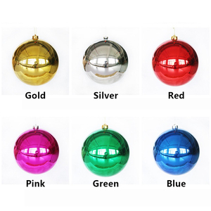 Boules <span class=keywords><strong>de</strong></span> <span class=keywords><strong>Noël</strong></span> brillantes personnalisées <span class=keywords><strong>de</strong></span> 20 cm, boules <span class=keywords><strong>de</strong></span> <span class=keywords><strong>Noël</strong></span> géantes en plastique, décorations suspendues pour arbre <span class=keywords><strong>de</strong></span> <span class=keywords><strong>Noël</strong></span> - Product Image 6