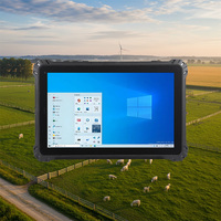 Tablet Robusta OEM de 10.1 Pulgadas al por Mayor con Windows, Procesador Intel Celeron, Pantalla legible bajo la luz solar, Lector de Tarjetas NFC y Escáner de Código de Barras