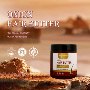 Masque capillaire hydratant et lissant à l'huile d'argan et au beurre d'oignon, réparateur pour <span class=keywords><strong>cheveux</strong></span> abîmés, marque privée personnalisée, faible MOQ 100 - Product Image 2