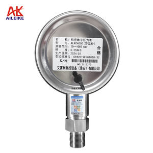 AILEIKE ALK400D manometro digitale aria ad alta precisione 0.05% fs cassa in acciaio inox strumento di misura pressione Standard - Product Image 5