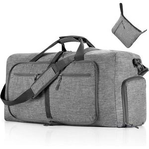 Sac de voyage personnalisé imperméable extra large 65l, sac de voyage pliable léger avec compartiment à chaussures, sac de voyage - Product Image 3