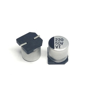 ตัวเก็บประจุอลูมิเนียมอิเล็กโทรไลติกขนาด22uF 35V <span class=keywords><strong>SMD</strong></span> 6.3*5.4มม. และ5*7มม. มี10ชิ้นในสต็อกใหม่ - Product Image 5