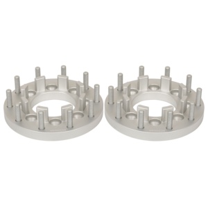 BOTRAK 8 à 10 cosses 1.25 pouces 8x6.5 à 10x225 19.5 "Rim Dually Semi Wheel Adapters Spacers <span class=keywords><strong>pour</strong></span> dodge Ram 2500 3500 Pickup 4x4 - Product Image 1