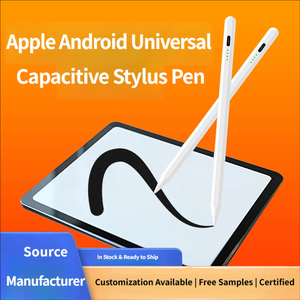 313 Multi-Device Stylus <b>Pen</b> All Platform Touch Pencil iOS Android Windows 4-LED Battery Fast Charge Magnetic Aluminum OEM - Product Image 4
