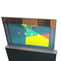 Sistema de Videoconferencia Inteligente con Motor Eléctrico Oculto, Pantalla OLED LCD Elevadora, Sistema de Conferencia sin Papel