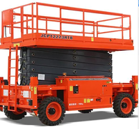 Élévateurs à ciseaux automoteurs électriques à grande échelle DINGLI 22M JCPT2223DC avec batterie 48V/630Ah