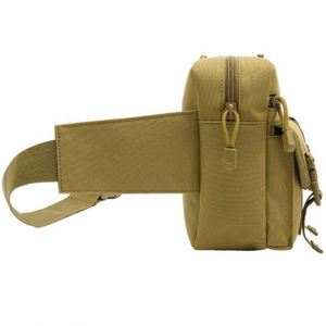 Olive Green Camping <b>Waterproof</b> Tactical Hiking Cycling Running Belt Waist Bag Sport Fishing Fanny <b>Pack</b> With Water Bottle Holder - Product Image 4
