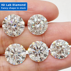 ラボ作成1CT 2CT 3CT 4CT 5CT D VVS VS楕円形ルースラボ成長ダイヤモンド - Product Image 4