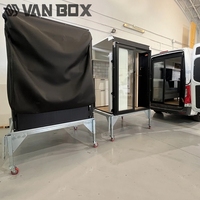 Camping-Car Fourgon Aménagé Luxe 2024 Meilleure Vente Chaude Kit Caravane VR Camping-Car pour 3 Personnes Compact Économique Maison Mobile