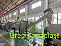 Greenlandplast Ligne de lavage à chaud pour flocons d'animaux Ligne de lavage à chaud pour animaux de compagnie Machine à laver pour animaux de compagnie