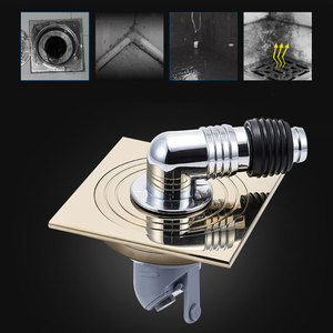 <span class=keywords><strong>Siphon</strong></span> de sol en acier inoxydable anti-insectes pour <span class=keywords><strong>machine</strong></span> <span class=keywords><strong>à</strong></span> <span class=keywords><strong>laver</strong></span> et balcon, avec double <span class=keywords><strong>siphon</strong></span> anti-refoulement - Product Image 2