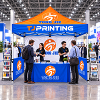 Tente promotionnelle haut de gamme en gros, chapiteau, gazebo, tente personnalisée avec logo, pour exposition, événement, salon professionnel, publicité extérieure