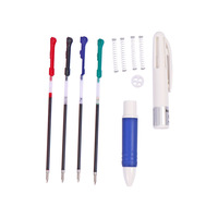 Lot de stylos en gros 0,7 mm à encre à séchage rapide, prise en main confortable, stylos à bille multicolores 4-en-1 pour l'école, la maison et le bureau