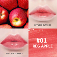 Personnalisez votre logo – Teinte gelée 3-en-1 pour lèvres, joues et yeux – Rouge à lèvres liquide mat imperméable et végétalien – En stock – Vente en gros