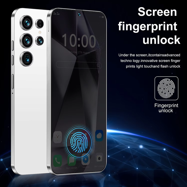 2025 New Phones S26 ultra Smartphones 22GB+2TB 5G Dual SIM Cellphone Mobile Phone Face Unlock Android 14 5G Phone