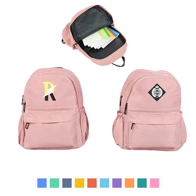 Customized Small Sports Women'S Backpacks Bag Anti Theft Custom Mini Laptop Backpack School Bags For Student