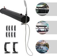 CYEN Camping-Dusche Auto-Zubehör 18L PVC Auto-Solardusche Straßendusche für Autodachzelte
