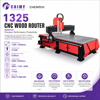 Routeur CNC pour le travail du bois Shandong Chenmai 1325 1300x2500x200mm 380V, équipement de découpe pour MDF, acrylique et contreplaqué