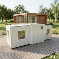 Casa Container Espandibile Prefabbricata Personalizzata Moderna da 20Ft 40Ft per Uffici e Ville, Design Portatile e Traspirante
