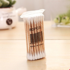 Bâtonnets en bambou jetables, hygiène, nettoyage, cotons-tiges à deux têtes pour les oreilles, maquillage, outils de beauté, qualité supérieure - Product Image 6