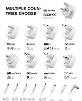 Adaptor Daya Bersertifikasi GS 5W~75W 5v~40v AC DC Switching Power dengan Proteksi OVP Pilihan Arus 1a~5a