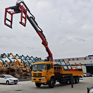 Grue mobile automatique de préhension de briques, équipement de chargement et de déchargement économe en main-d'œuvre, conception robuste conçue pour affronter des conditions difficiles - Product Image 1