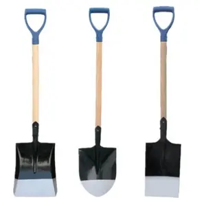 Высококачественная лопата с ручкой и деревянной ручкой, с пластиковым захватом, рынок Филиппин S503, лопата с деревянной ручкой - Product Image 1