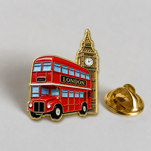 Badge Souvenir Personnalisé en Métal Émaillé Dur ou Souple, Grand-<span class=keywords><strong>Ben</strong></span> de Londres, Vente en Gros Uniquement - Product Image 2