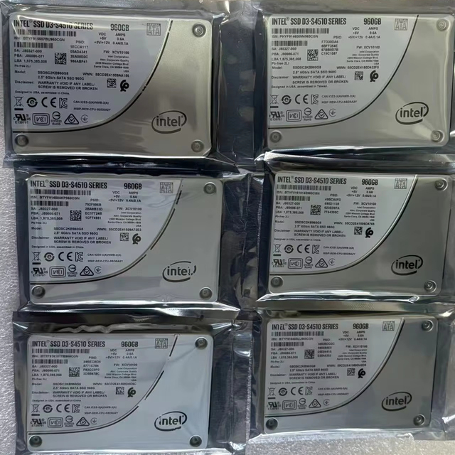 Pulled Tested S4510 960GB SSD D3-S4510 Series 960GB Sata 6GB/S 2.5" Solid State Drive SSDSC2KB960G8 SSD