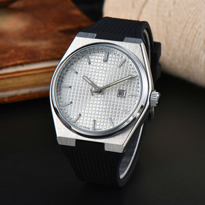 Orologio al Quarzo di Lusso <span class=keywords><strong>da</strong></span> <span class=keywords><strong>Uomo</strong></span> Tissot PRX, Quadrante Sfumato Nero, Impermeabile, in Acciaio Inossidabile - Product Image 5