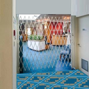 Barrière de clôture extensible pour portail de jardin, barrière de sécurité extensible en aluminium, double simple, antirouille, utilisation intérieure et extérieure pour animaux de compagnie - Product Image 6