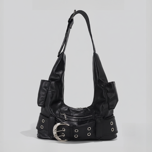 Sac à bandoulière artisanal en coton 100% style bohème chic pratique artistique tissé avec une texture unique et vintage parfait pour la - Product Image 1
